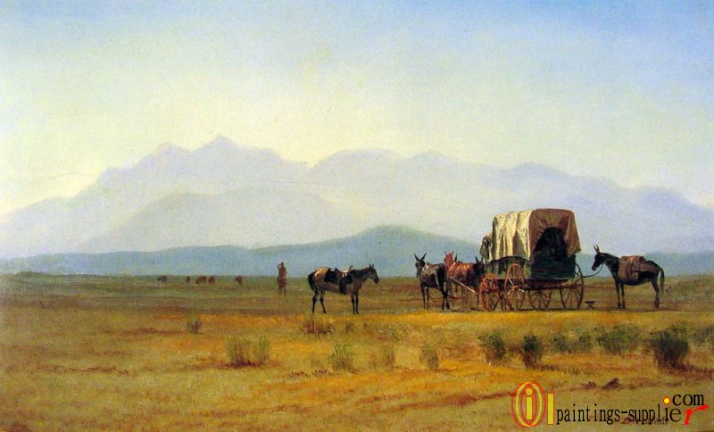 Surveyor's Wagon in the Rockies