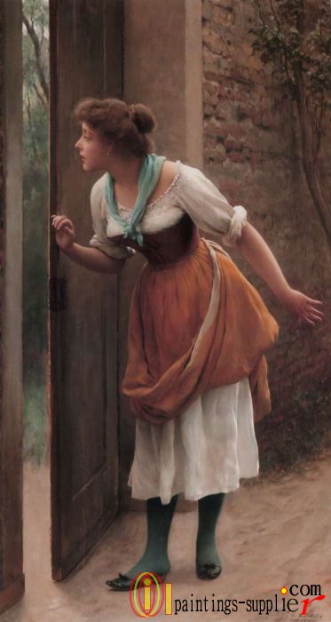 Die Lauscherin,1906