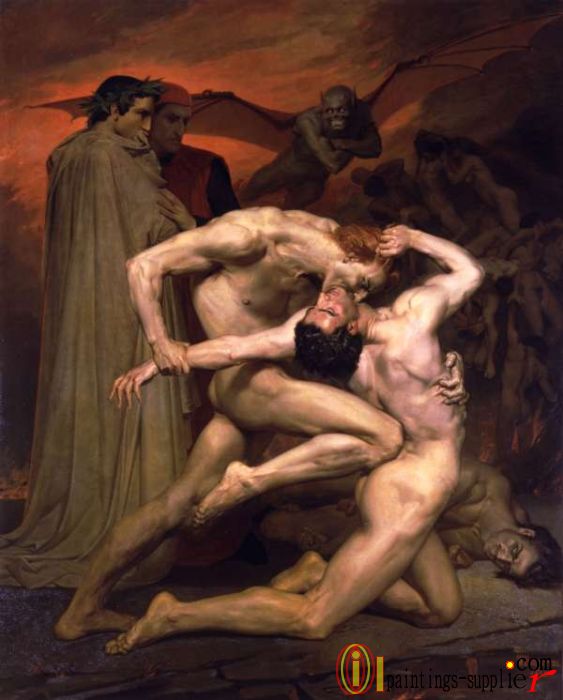 Dante et Virgile au Enfers,1850