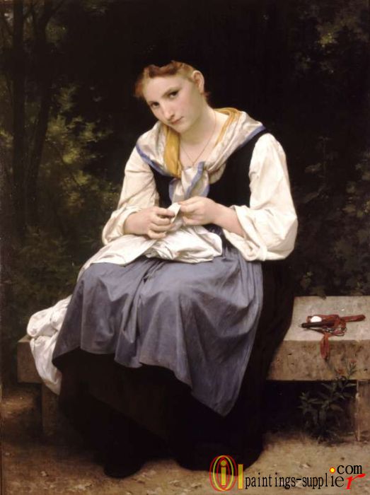 Jeune Ouvriere,1869