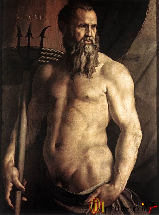 Portrait of Andrea Doria as Neptune,1550-60
