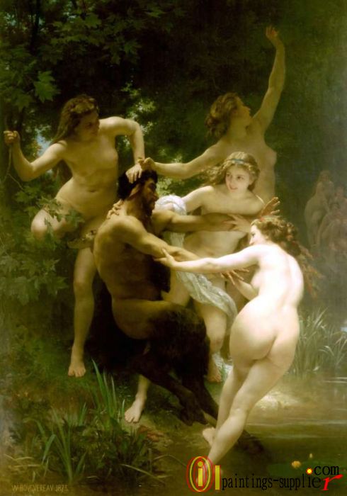 Nymphes et Satyre,1873