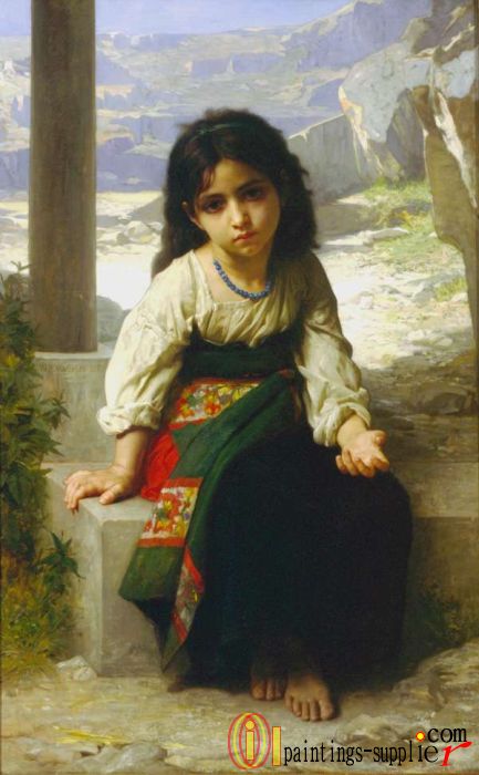 Petite mendiante,1880