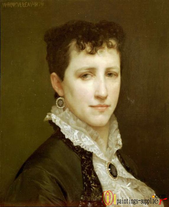 Portrait de Mademoiselle Elizabeth Gardner,1879