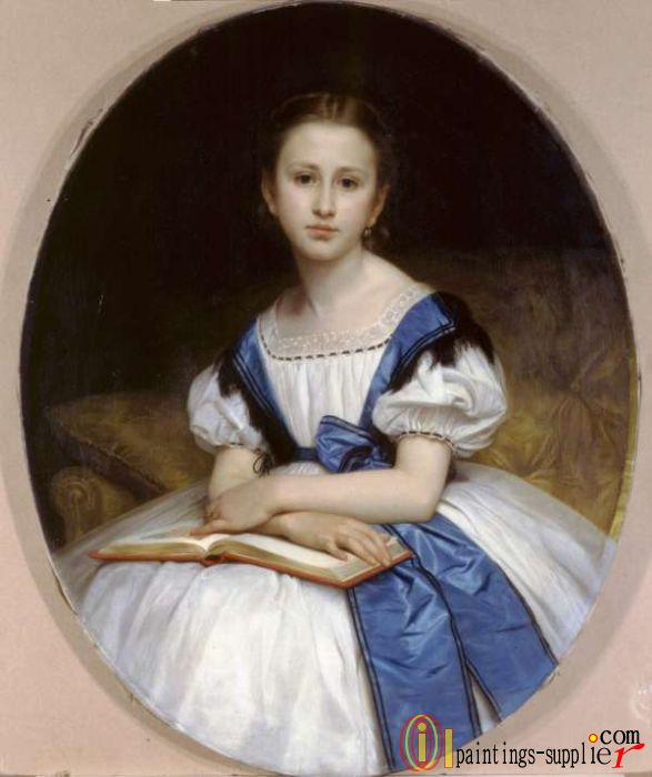 Portrait de Mlle Brissac,1863