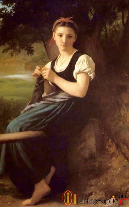 Tricoteuse,1869