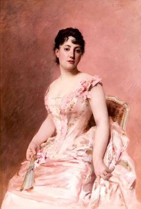 Lady in Pink,1885