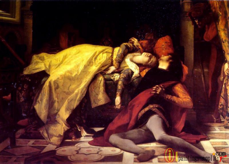 The Death of Francesca de Rimini and Paolo Malatesta,1870