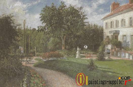 Garden of Les Mathurins at Pontoise