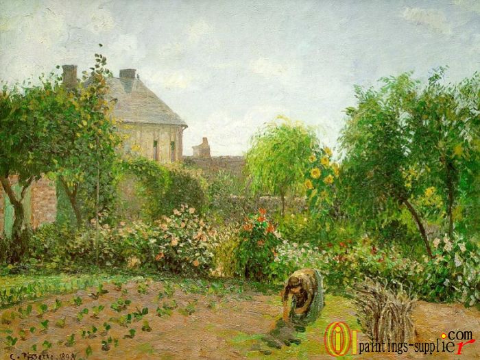 The Artist-s Garden at Eragny 1898