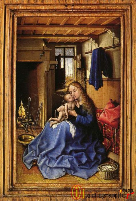 Virgin and Child in an Interior ,1435