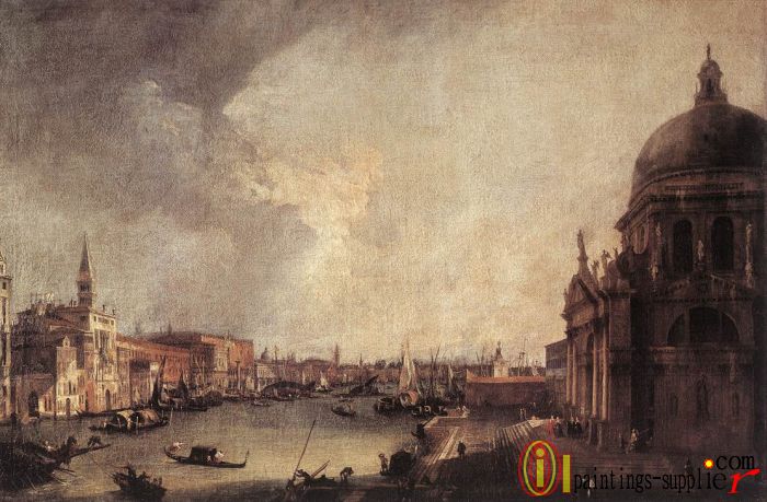 Entrance to the Grand Canal Looking East,1725