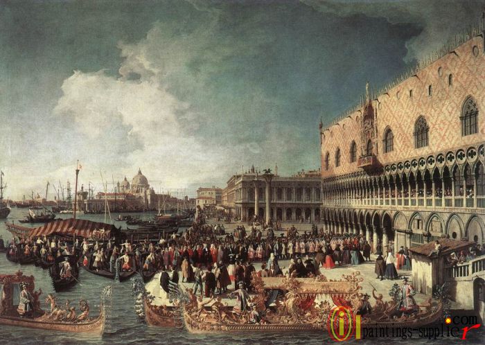 Reception of the Ambassador in the Doge's Palace,1730