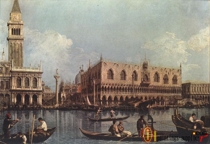 View of the Bacino di San Marco,1730-1735