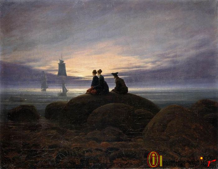 Moonrise By The Sea 1822