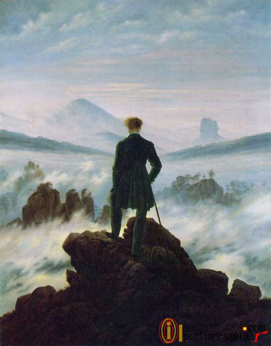 Wanderer above the Sea of Fog.