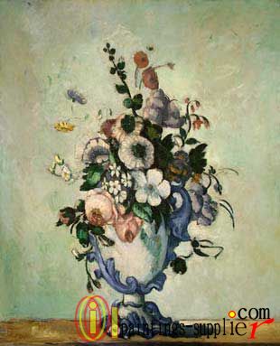 Flowers in a Rococo Vase, 1876