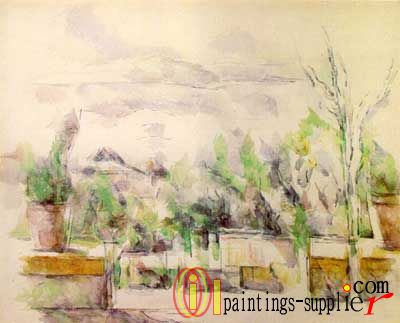 Garden Terrace at Les Lauves, The, 1902 - 06