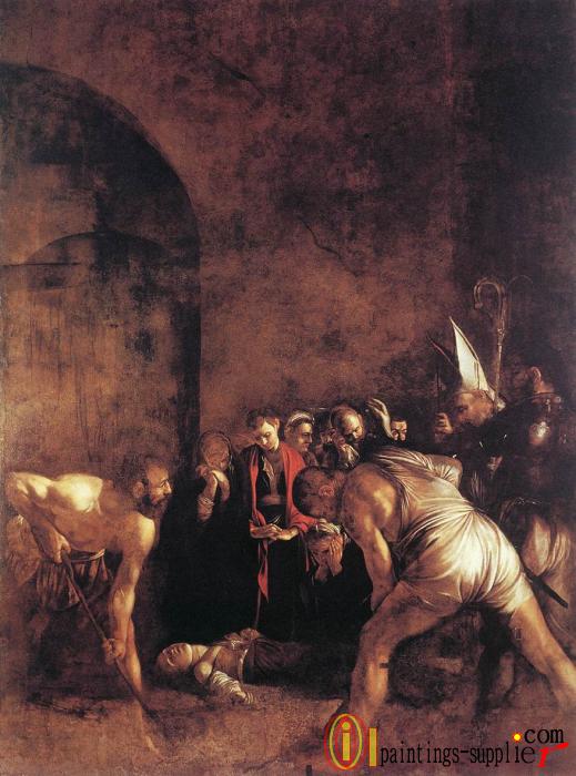Burial of St. Lucy,1608