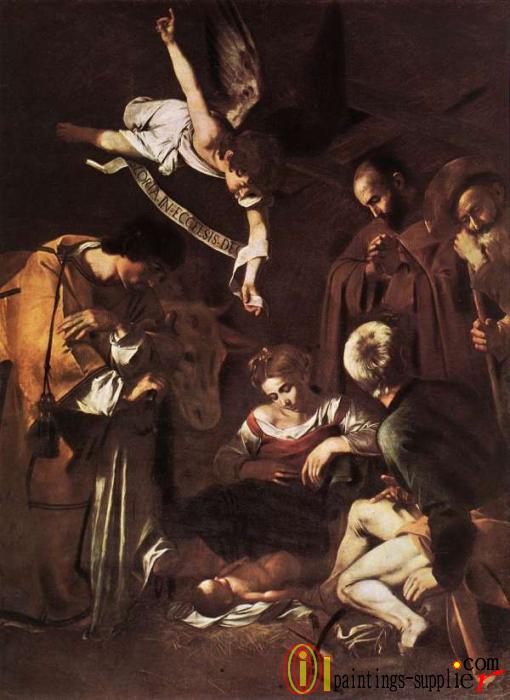 Nativity with St. Francis and St. Lawrence,1609
