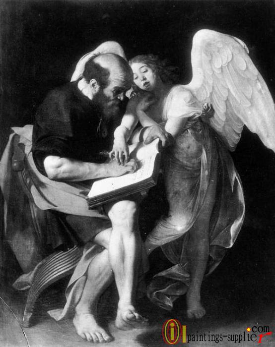 St. Matthew and the Angel,1602