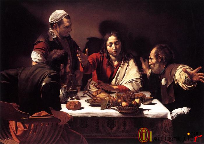 Supper at Emmaus,1601-1602