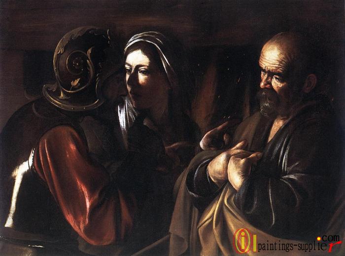The Denial of St. Peter,1610