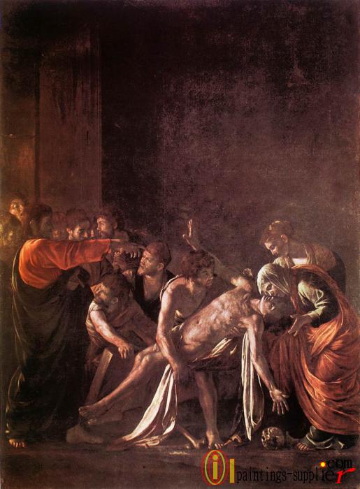 The Raising of Lazarus,1608-1609