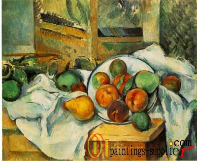 Table, Napkin and Fruit, 1895 - 1900