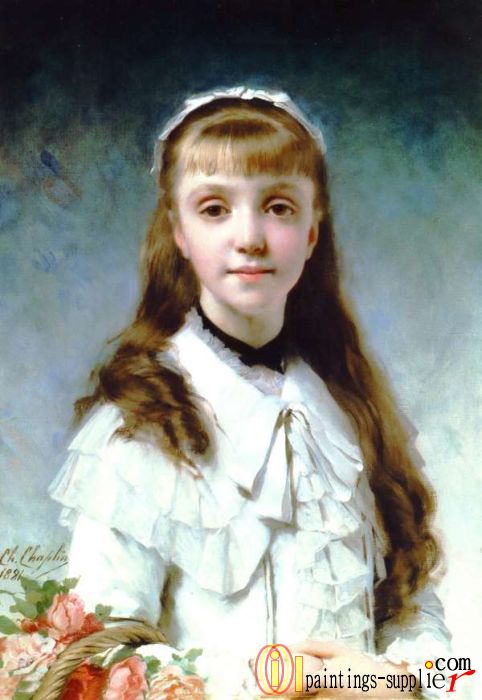 La Fille Du Peintre,1881