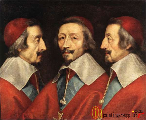 Portrait of Richelieu,1640