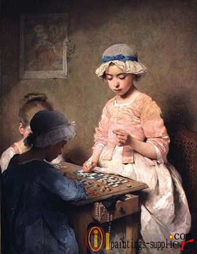 The Game of Lotto,1865
