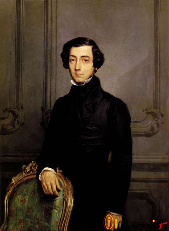 Portrait of Alexis de Toqueville,1850