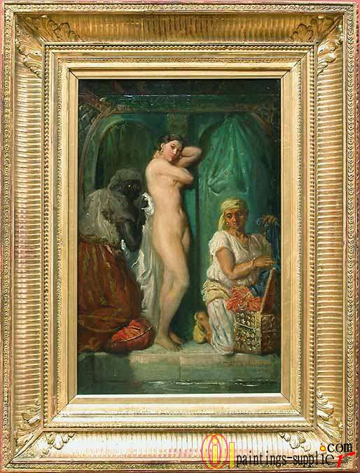 Un bain au sérail,1849
