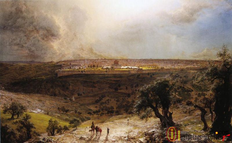 Jerusalem from the Mount of Olives,1870