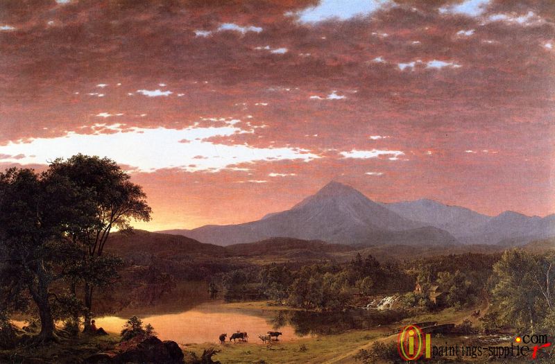 Mount Ktaadn,1853