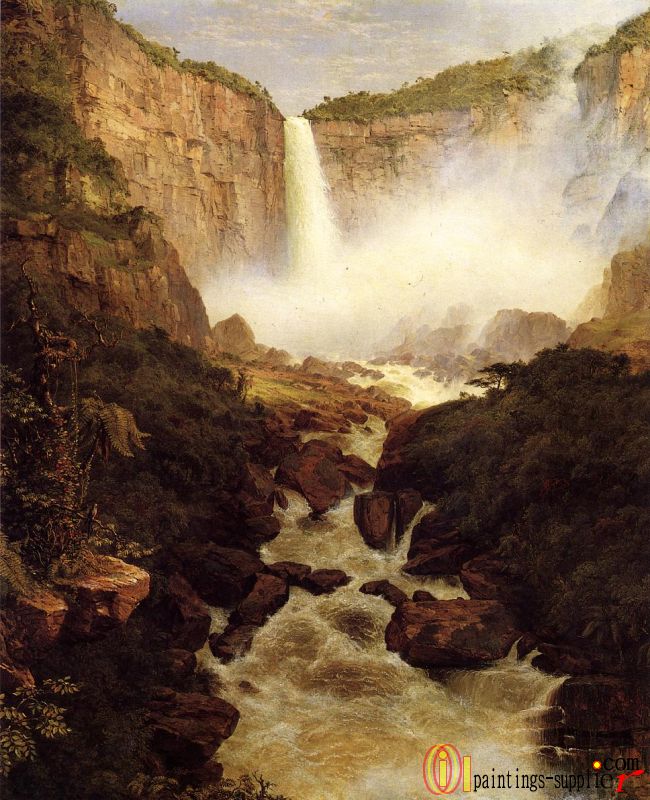 Tequendama Falls, near Bogota, New Granada ,1854