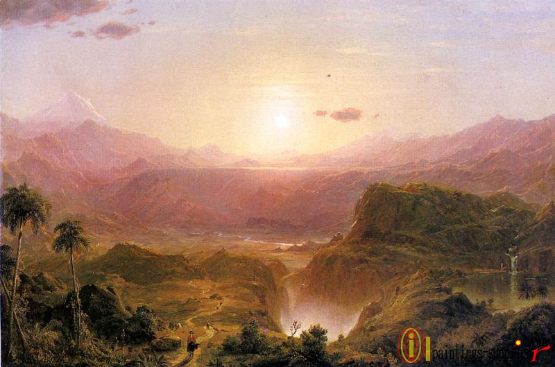 The Andes of Ecuador,1876