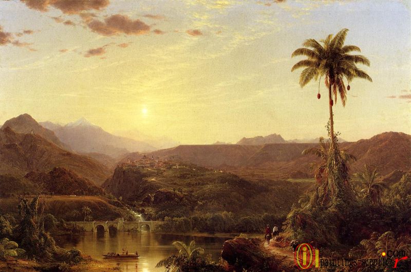 The Cordilleras Sunrise,1854.