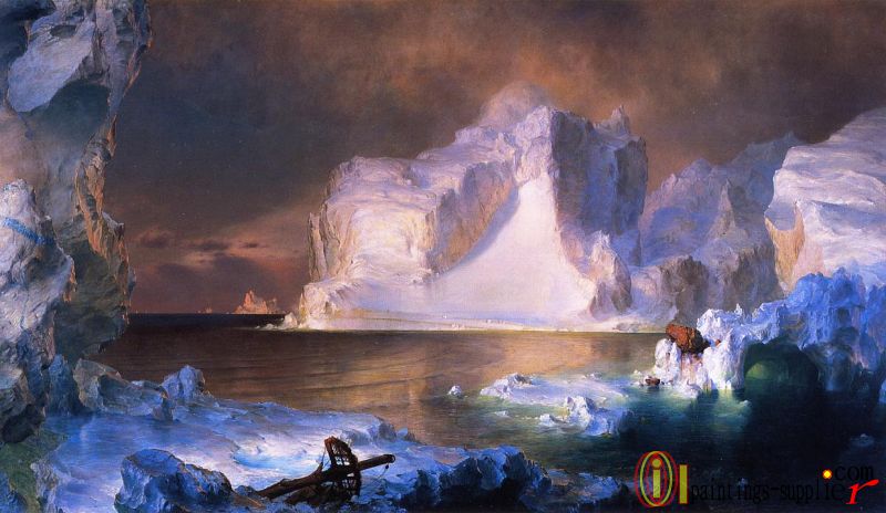 The Icebergs,1861