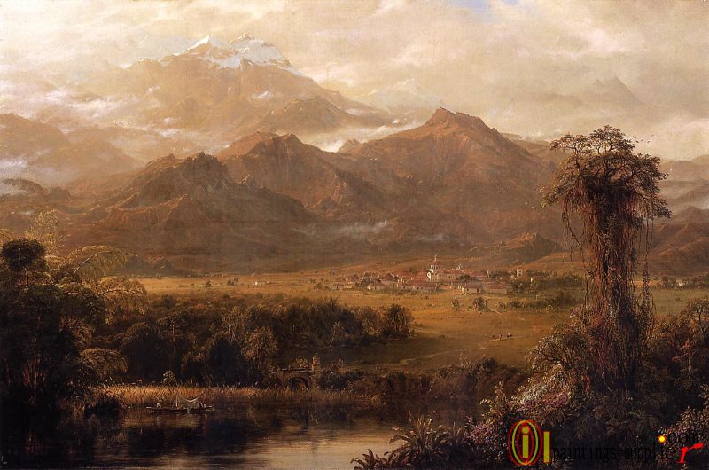 Mountains of Ecuador,1855