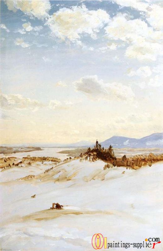 Winter Scene, Olana,1870