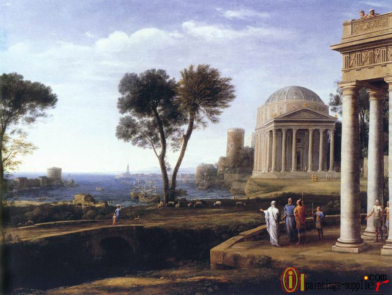 Landscape with Aeneas at Delos