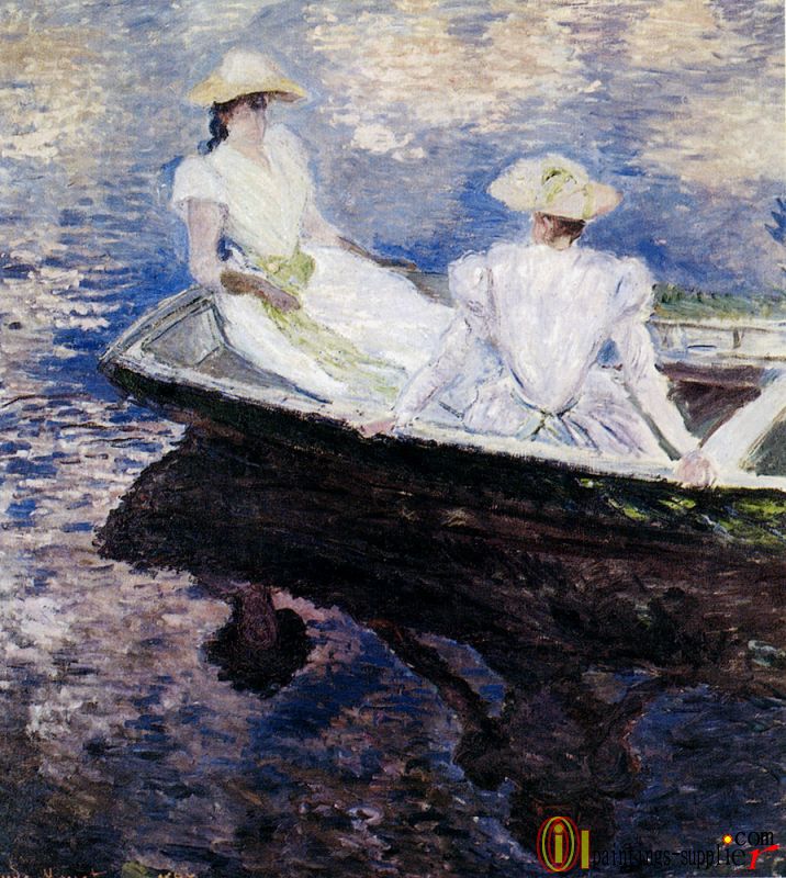 Girls In A Boat 1887