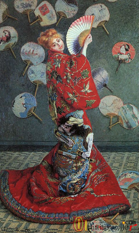 La Japonaise Camille Monet in Japanese Costume