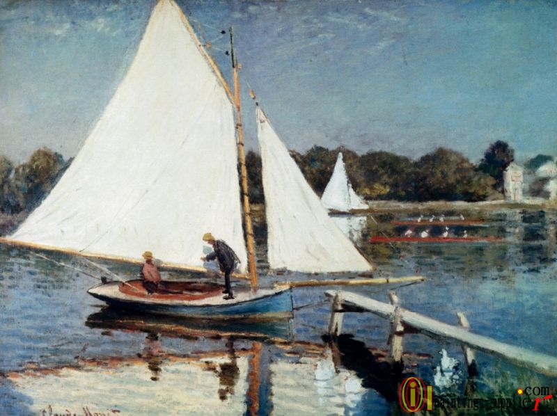 Sailing At Argenteuil
