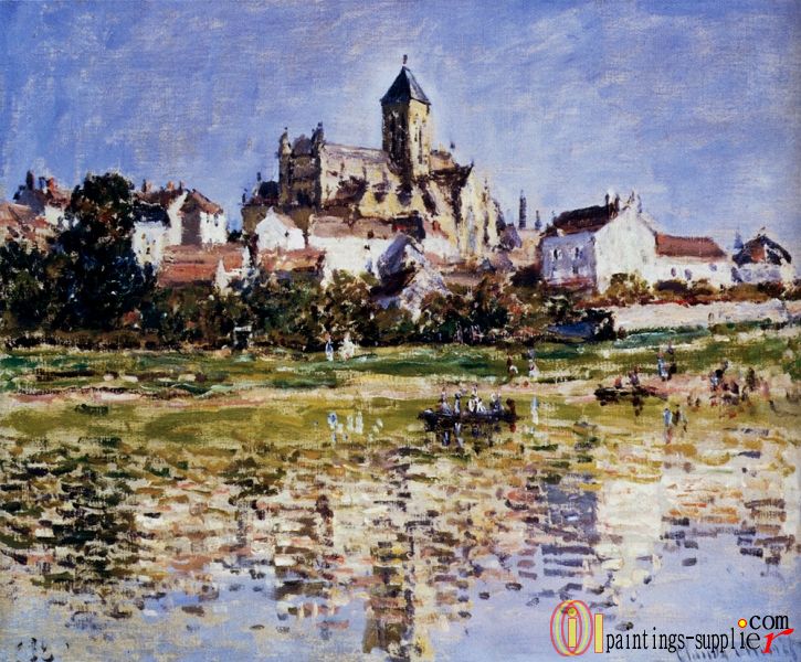 The Church At Vetheuil 1880