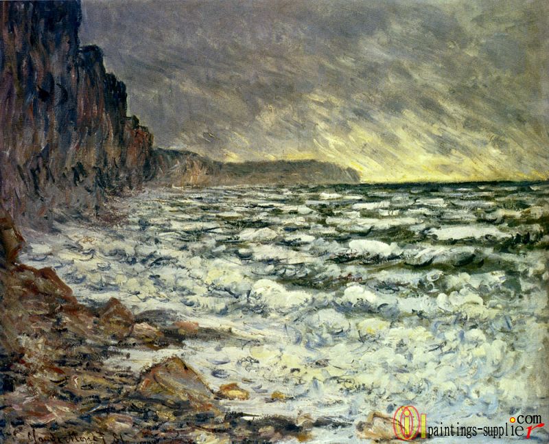 The Sea At Fecamp 1881