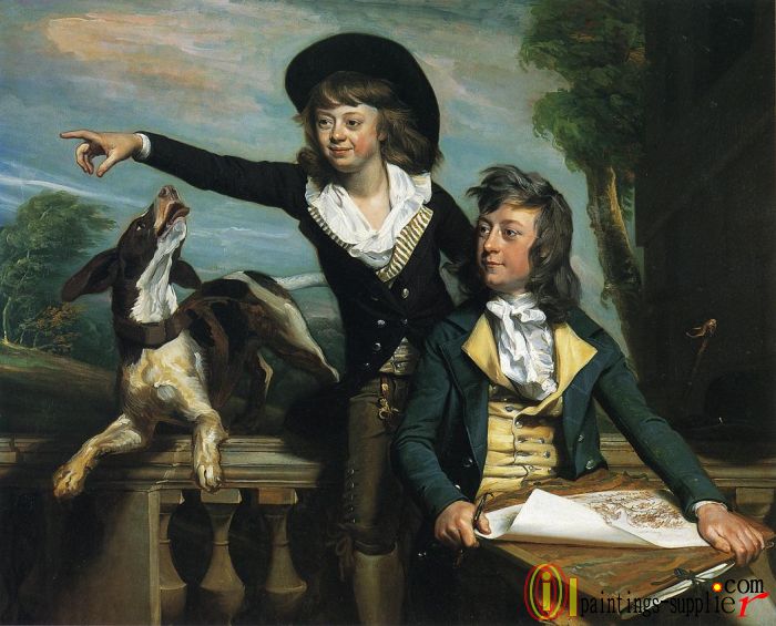Charles Callis Western and His Brother Shirley Western,1783.