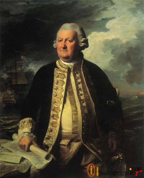 Clark Gayton, Admiral of the White,1779